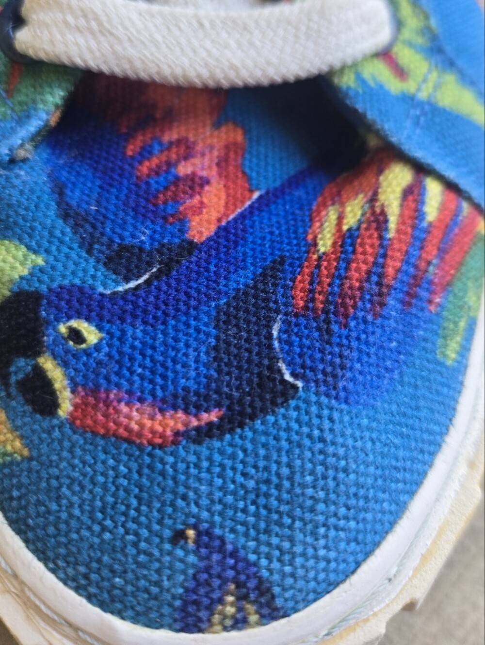 Farm Rio Macaw Platform Sneakers, 7.5 - Picture 13 of 16